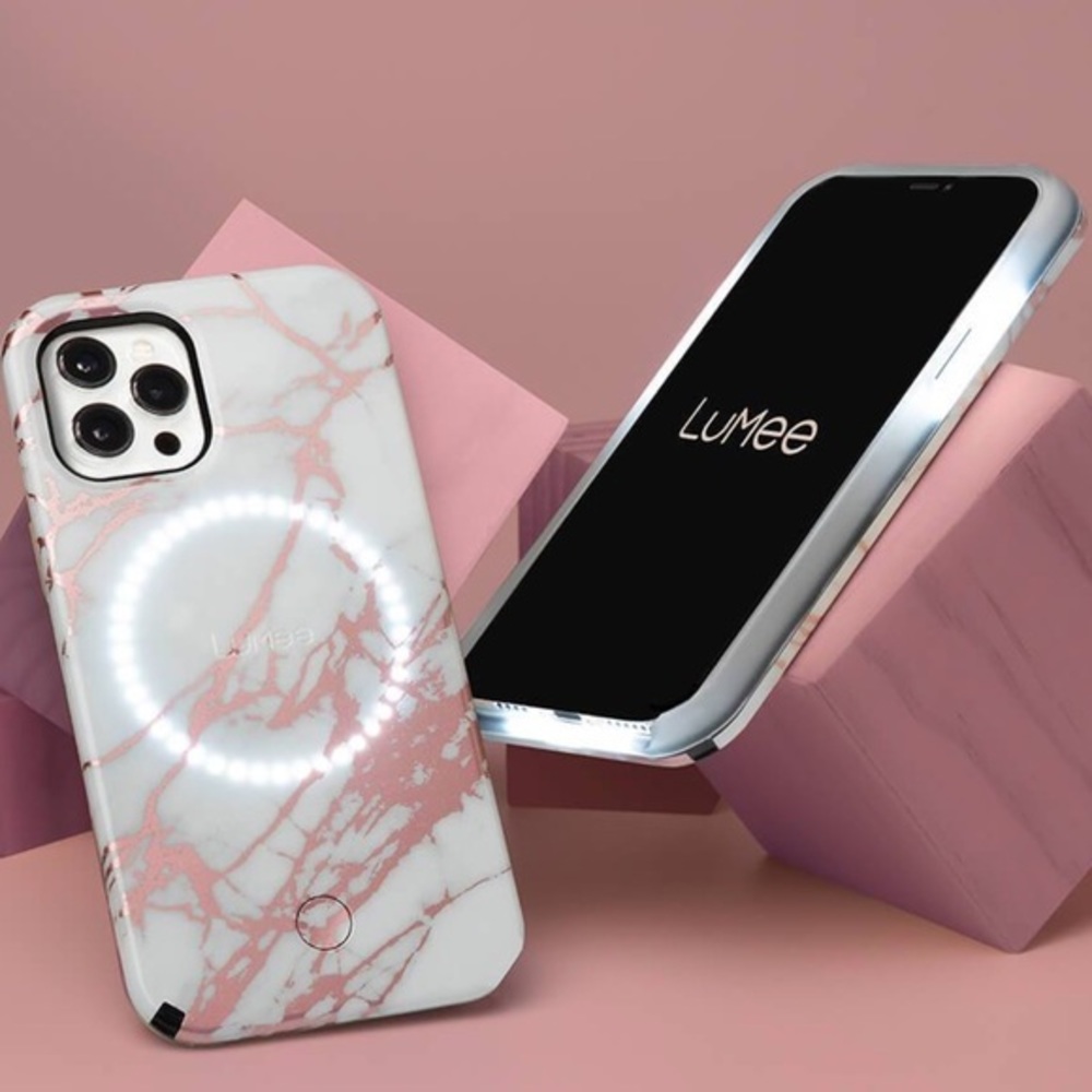 LUMEE Halo Rose Metallic iPhone 12 / iPhone 12 Pro